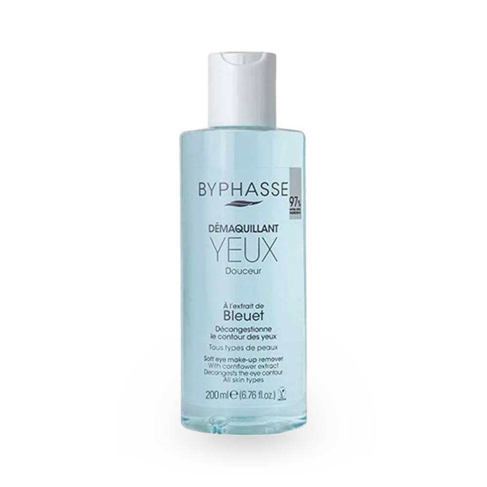 BYPHASSE Soft Eye Makeup Remover With Cornflower Extract - 200 ml thumbnail 1