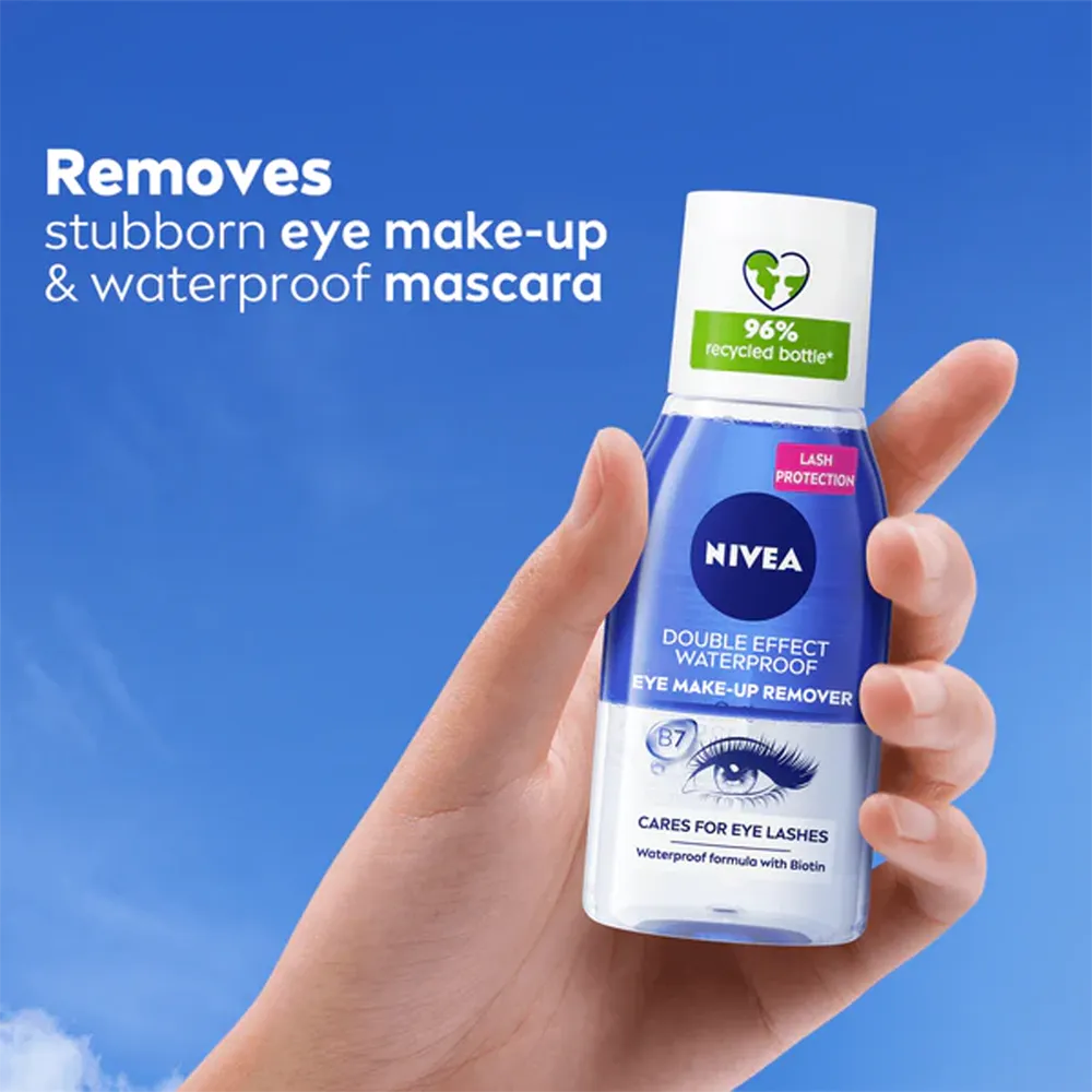 Nivea Double Effect Eye Make-up Remover - 125 ml thumbnail 7