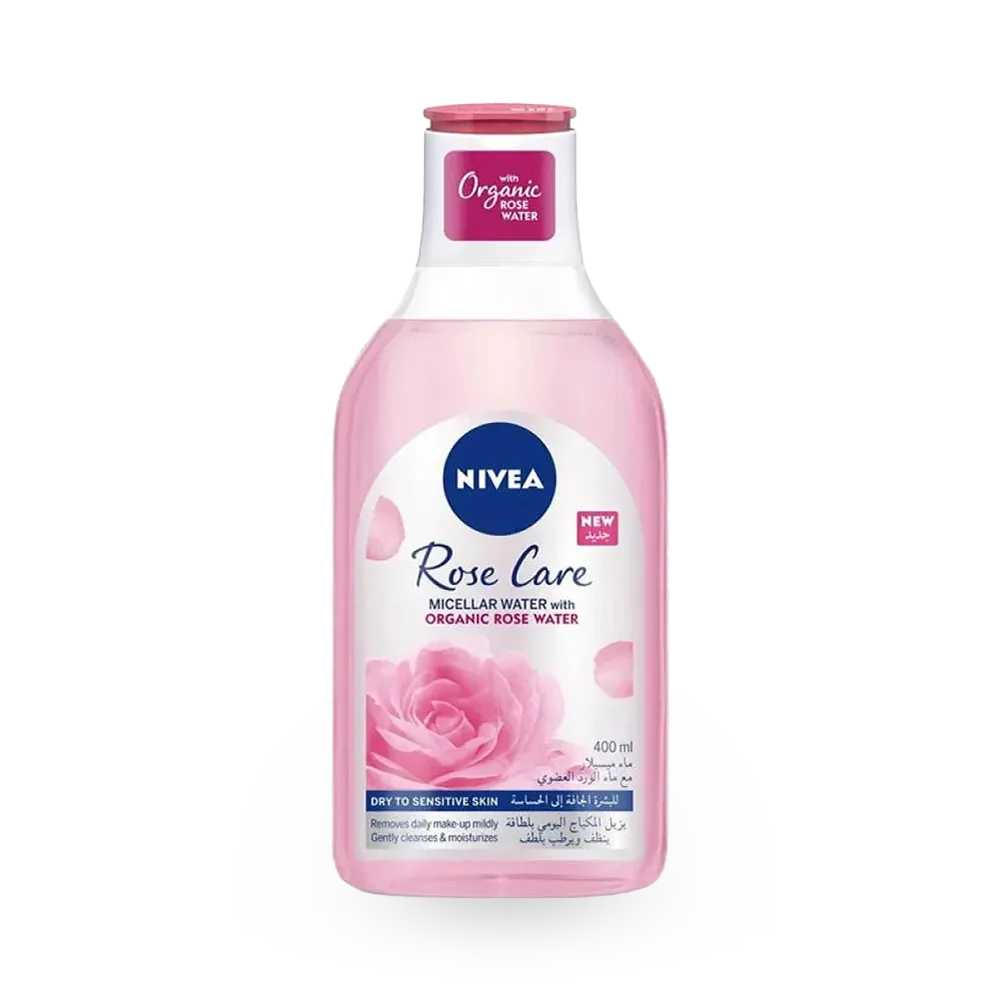 Nivea Rose Care Micellar Water Dry to Sensitive Skin - 400 ml thumbnail 1