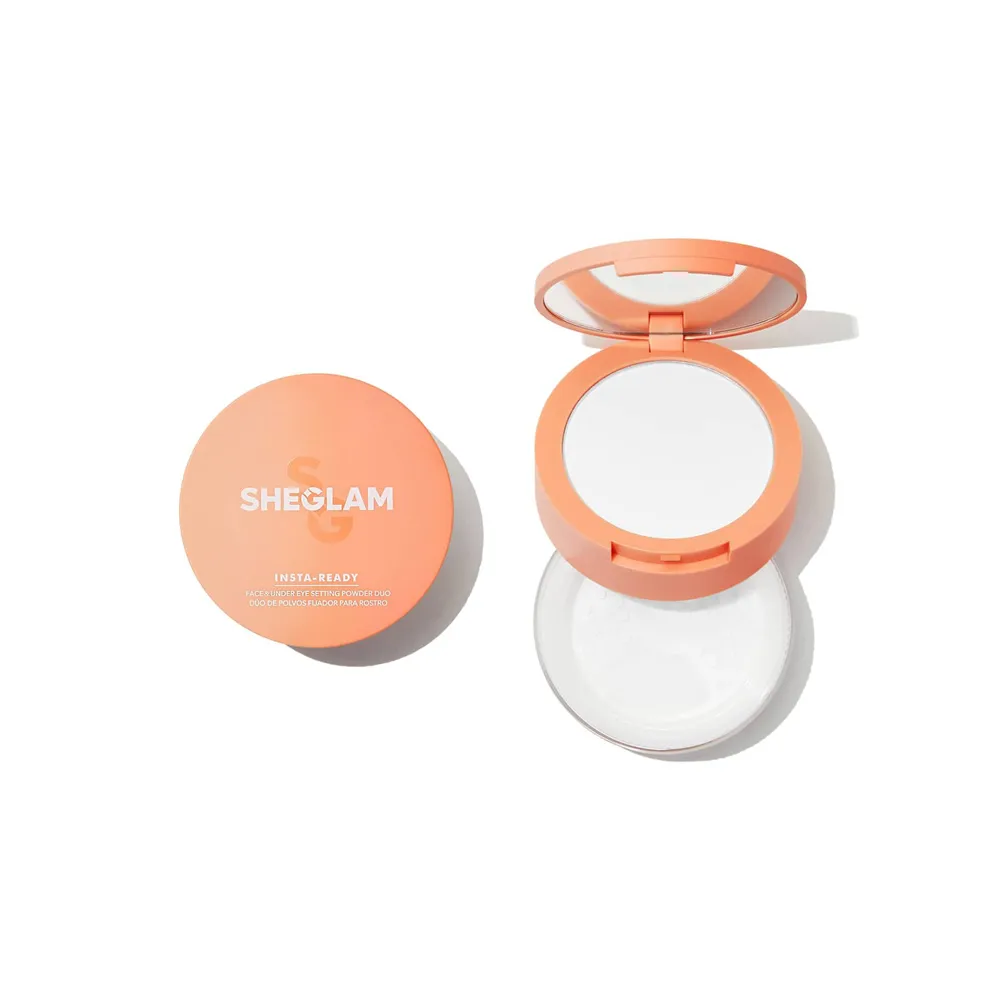 Sheglam Insta-Ready Face & Under Eye Setting Powder Duo - Translucent (14 g) thumbnail 1