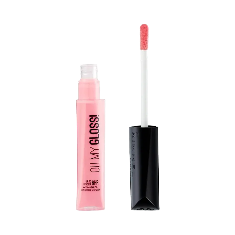 Rimmel London Oh My Gloss! Lip Gloss - Stay My Rose (6.5 ml) thumbnail 1