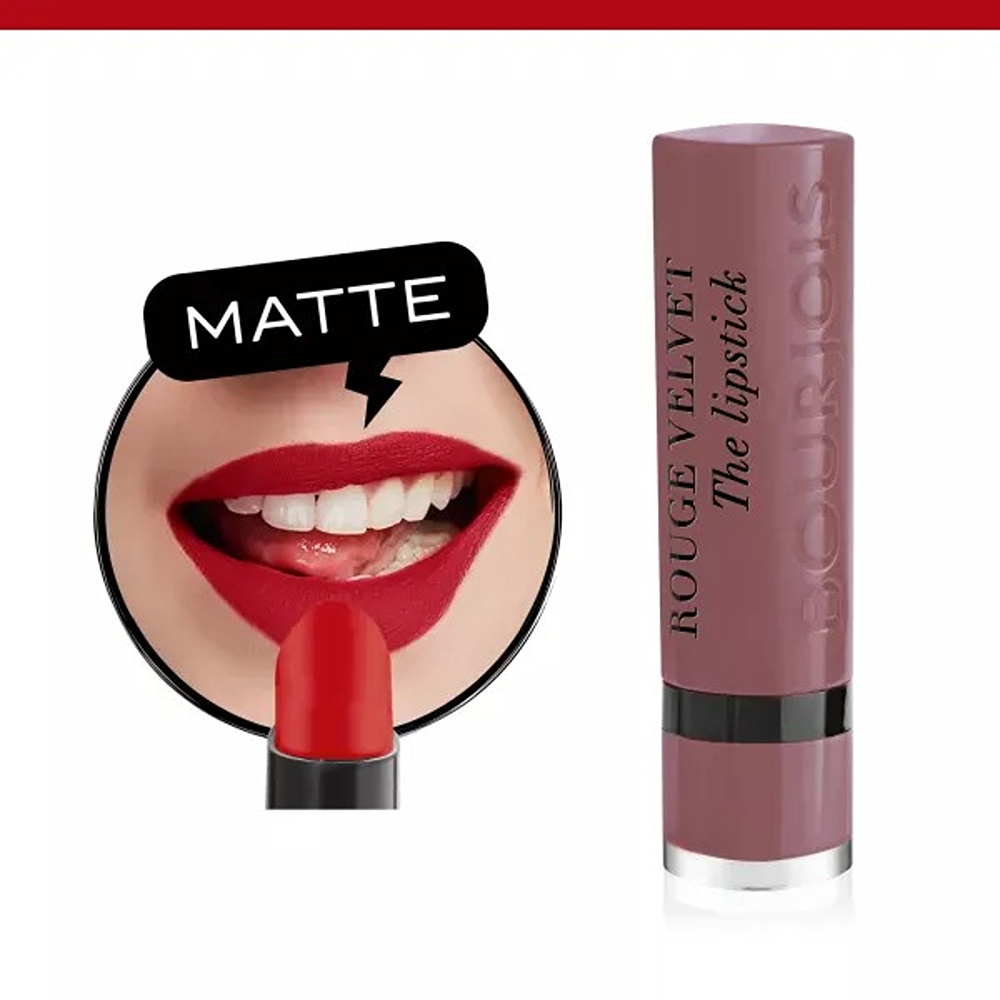 Bourjois Rouge Velvet The Lipstick - 17 From Paris with Mauve thumbnail 3