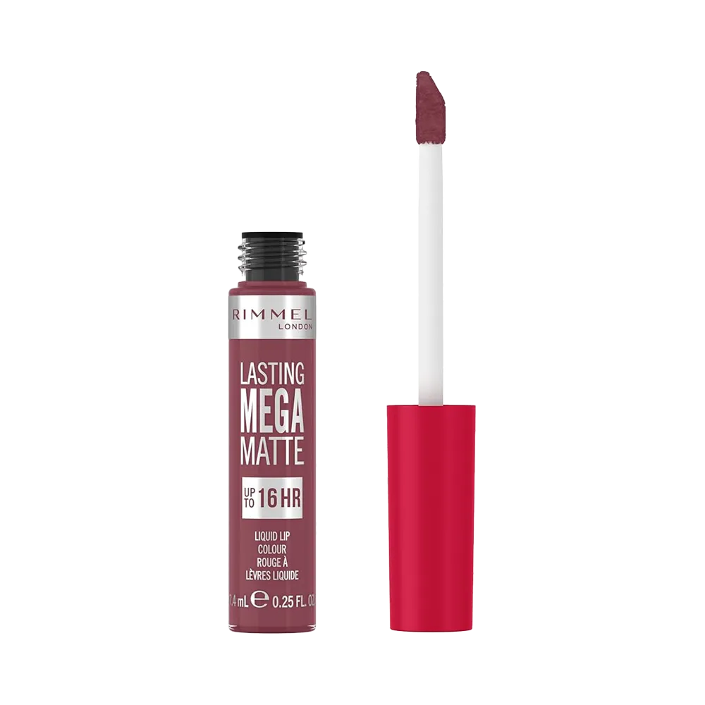 Rimmel London Lasting Mega Matte Liquid Lipstick - 900 Ravishing Rose (7.4 ml) thumbnail 2