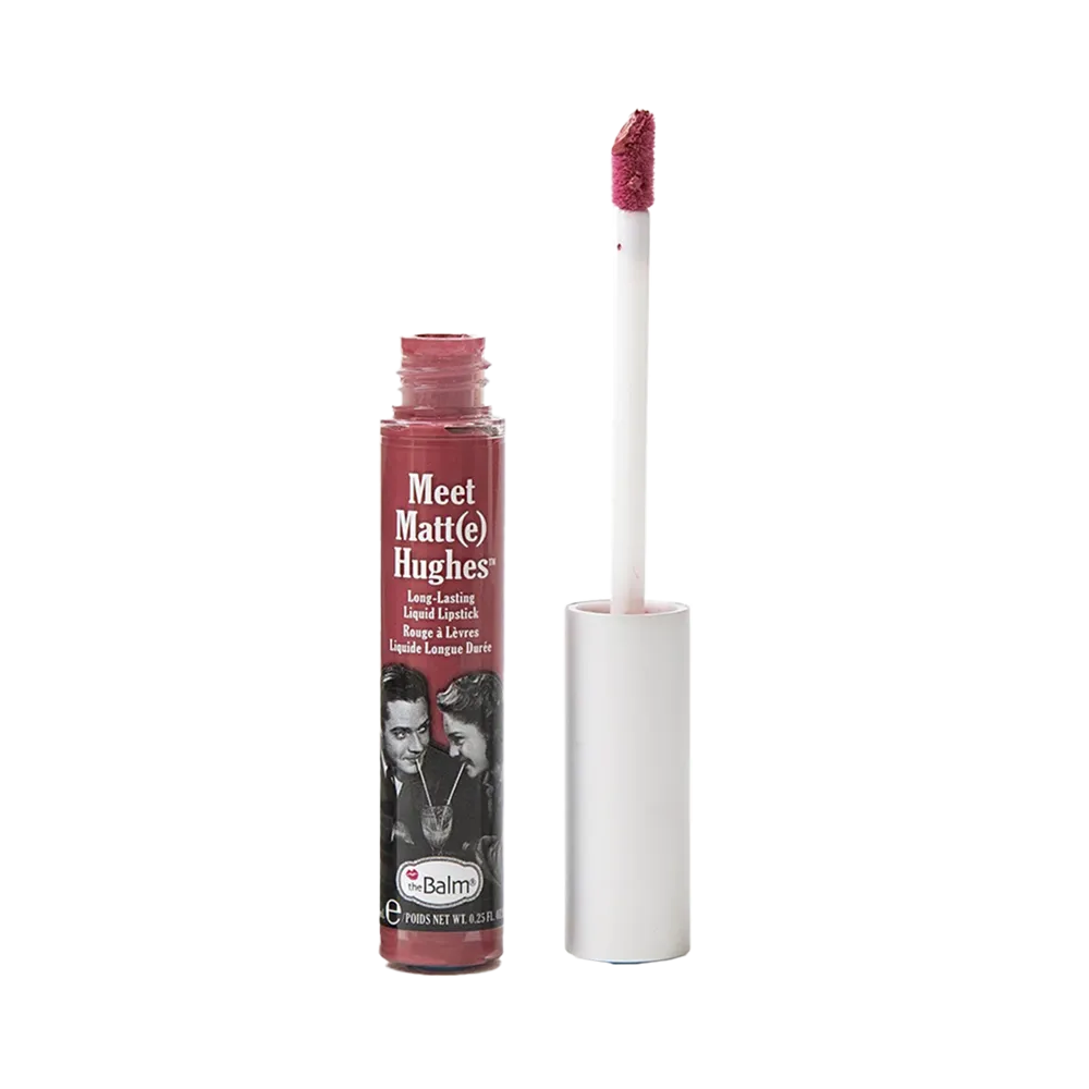 The Balm Meet Matt(e) Hughes Matte Liquid Lipstick - Brilliant thumbnail 1