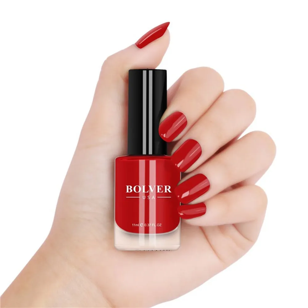 Bolver USA Nail Polish - 621 Khaki Red (11 ml) thumbnail 2