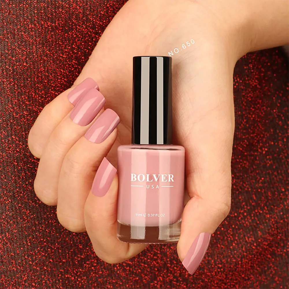 Bolver USA Nail Polish - 650 Pink thumbnail 3