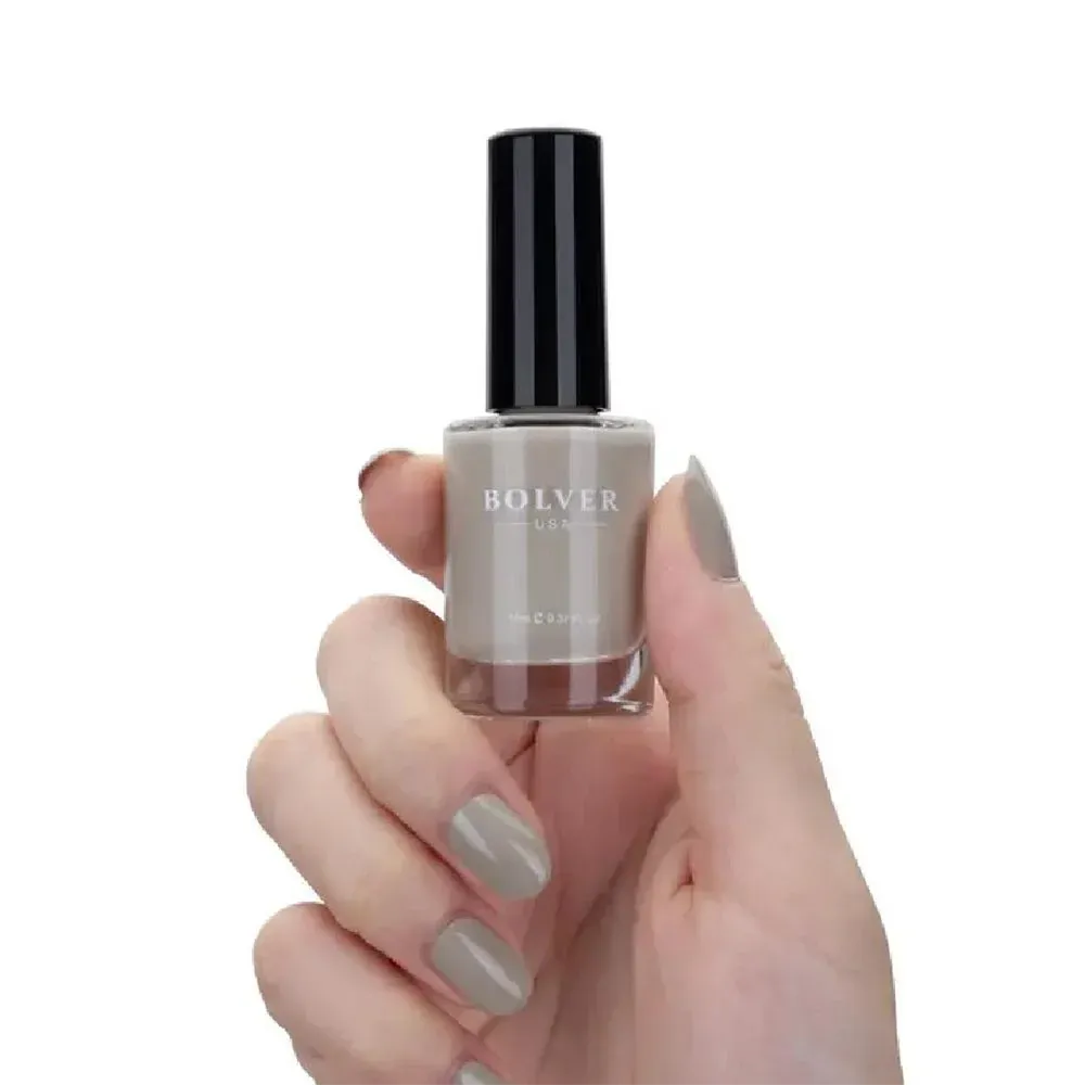 Bolver USA Nail Polish - 761 Grayish Green thumbnail 2