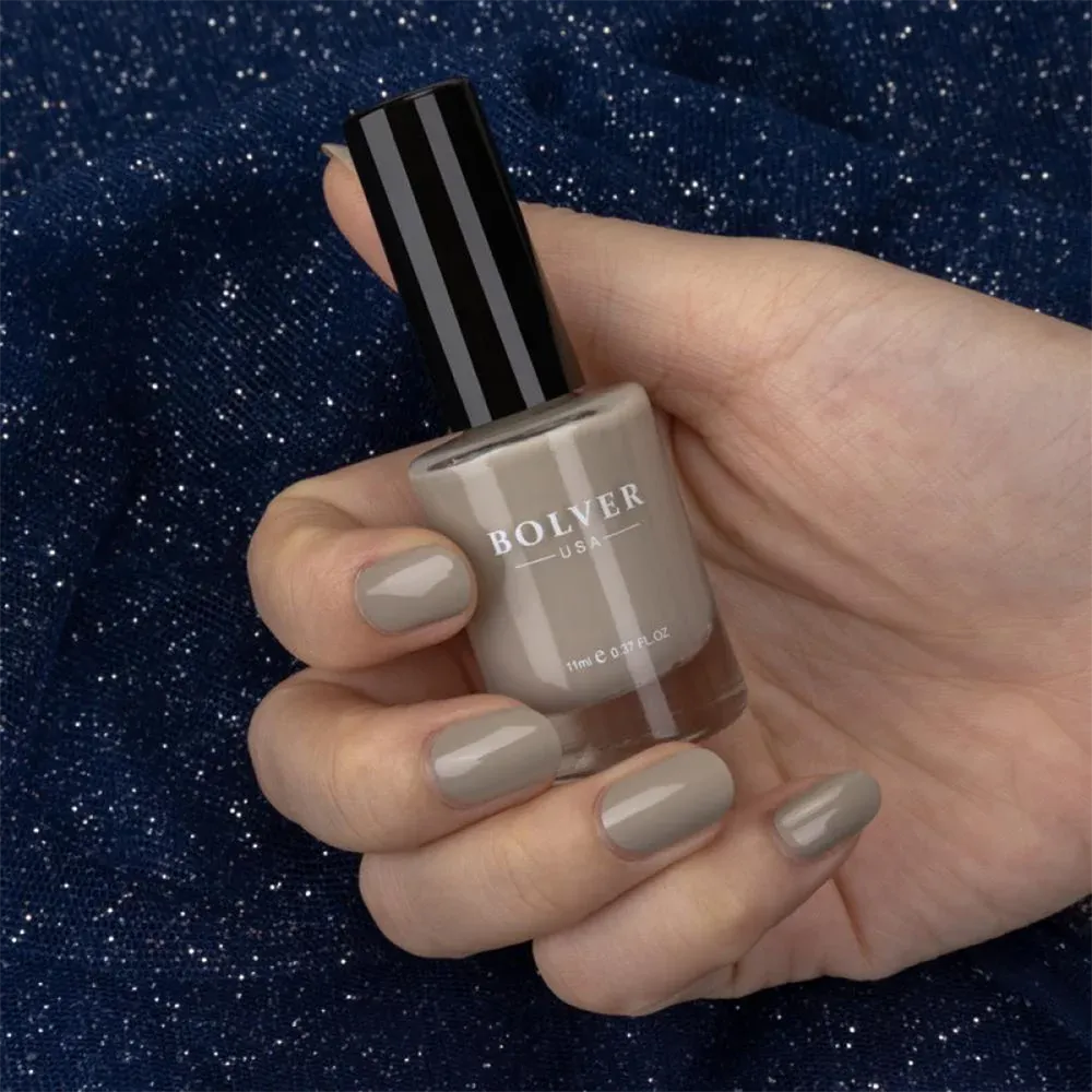 Bolver USA Nail Polish - 761 Grayish Green thumbnail 4
