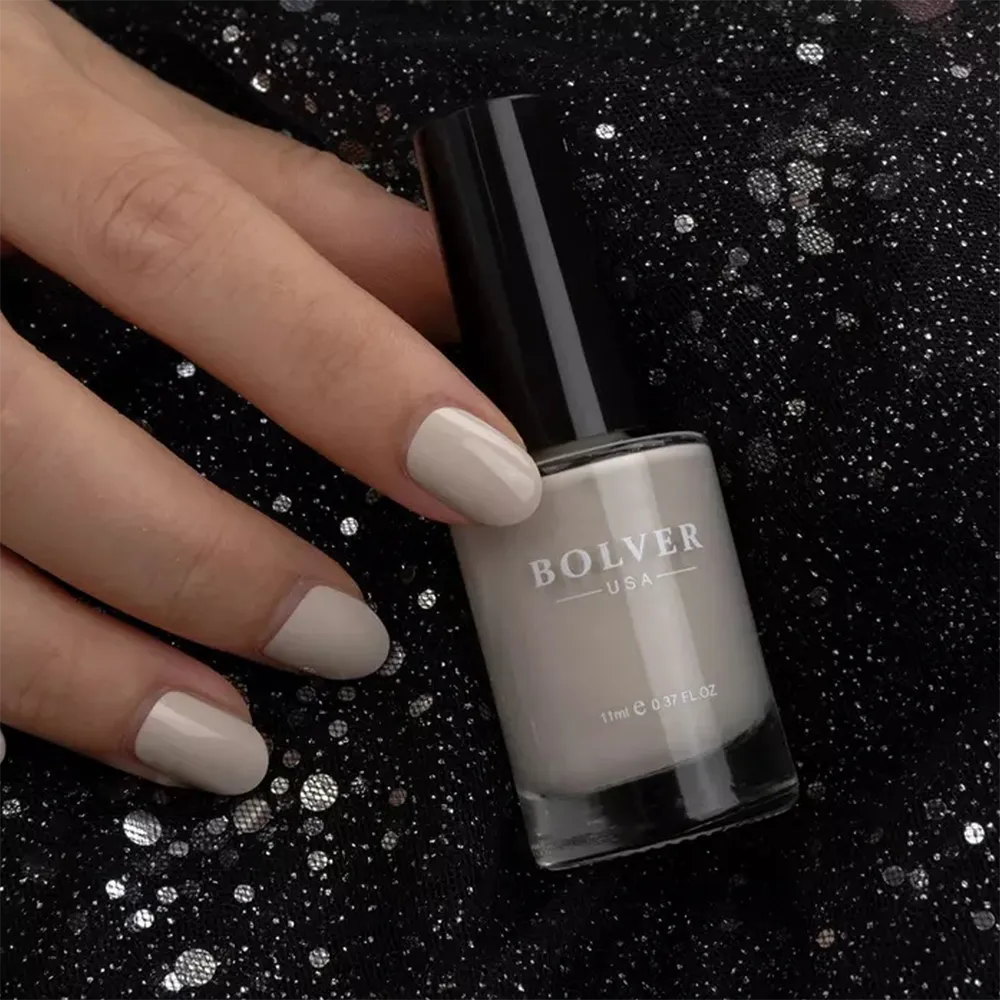 Bolver USA Nail Polish - 765 Gray thumbnail 3