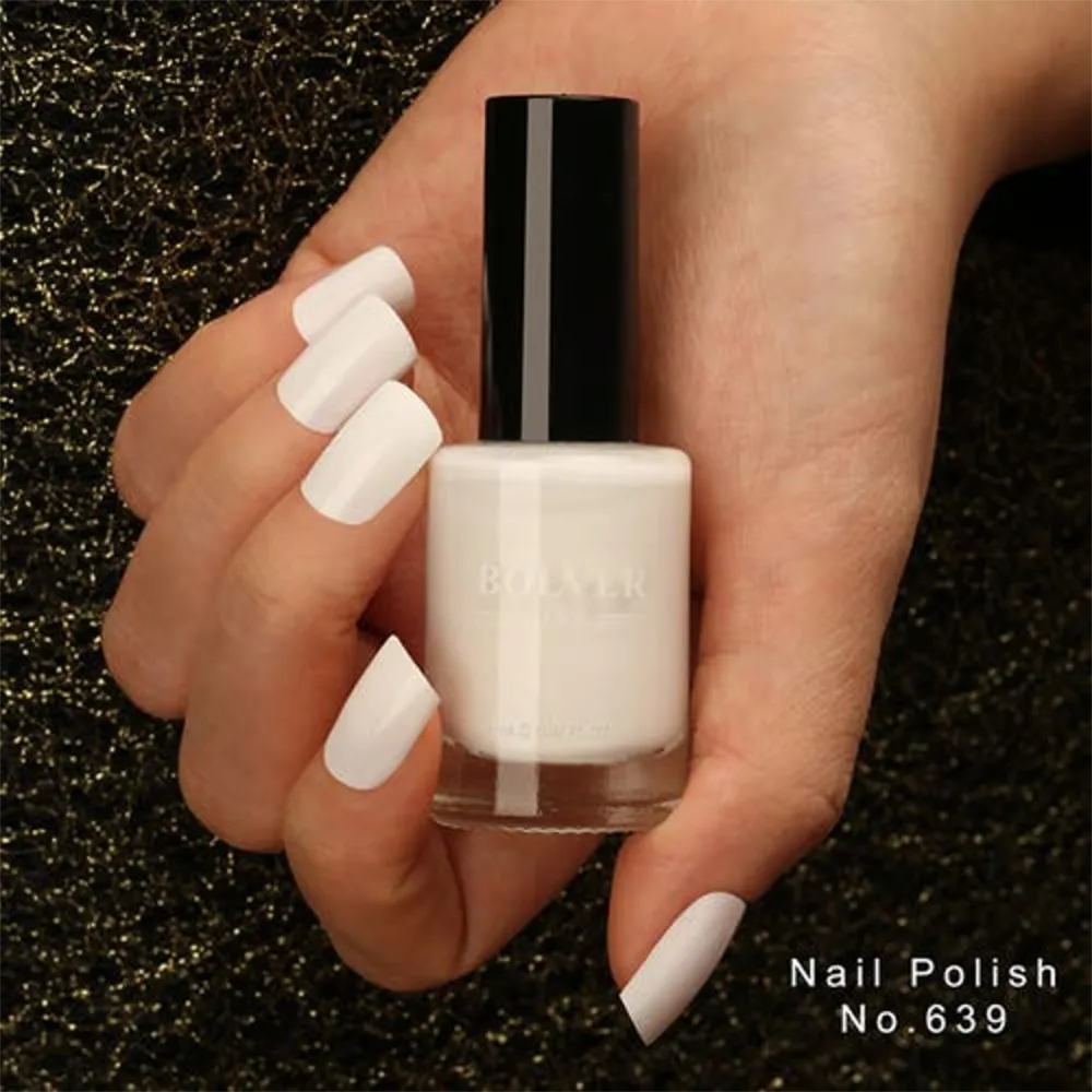 Bolver USA Nail Polish - 639 White thumbnail 2