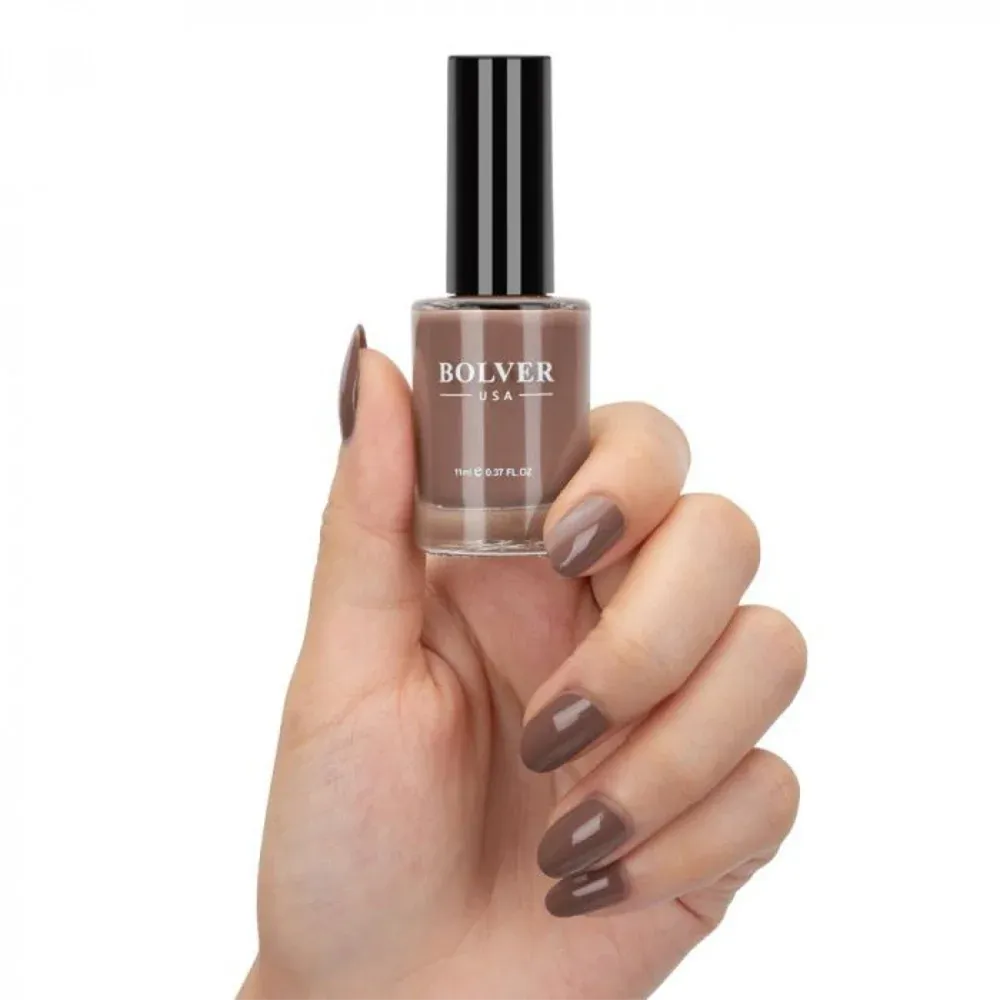 Bolver USA Nail Polish - 709 Brown thumbnail 2