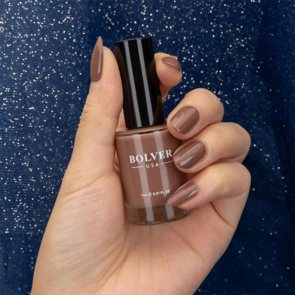Bolver USA Nail Polish - 709 Brown thumbnail 4