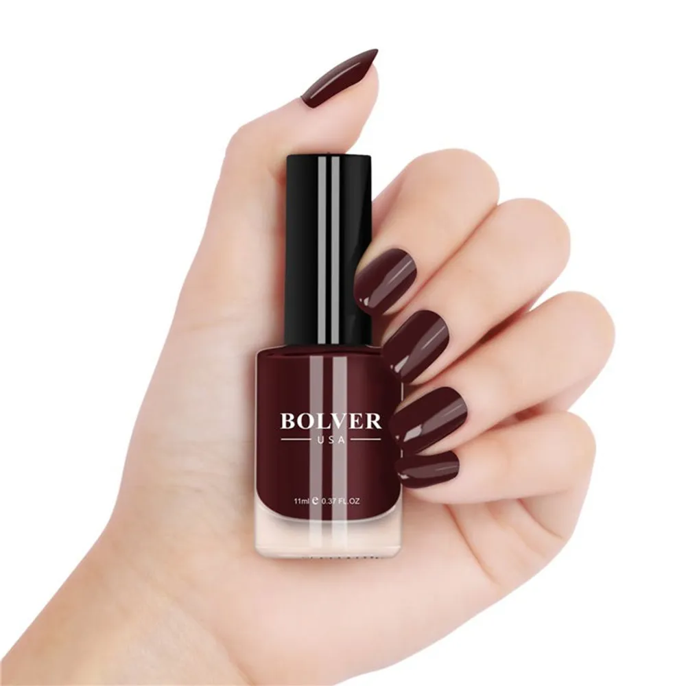 Bolver USA Nail Polish - 631 Puce Red (11 ml) thumbnail 2