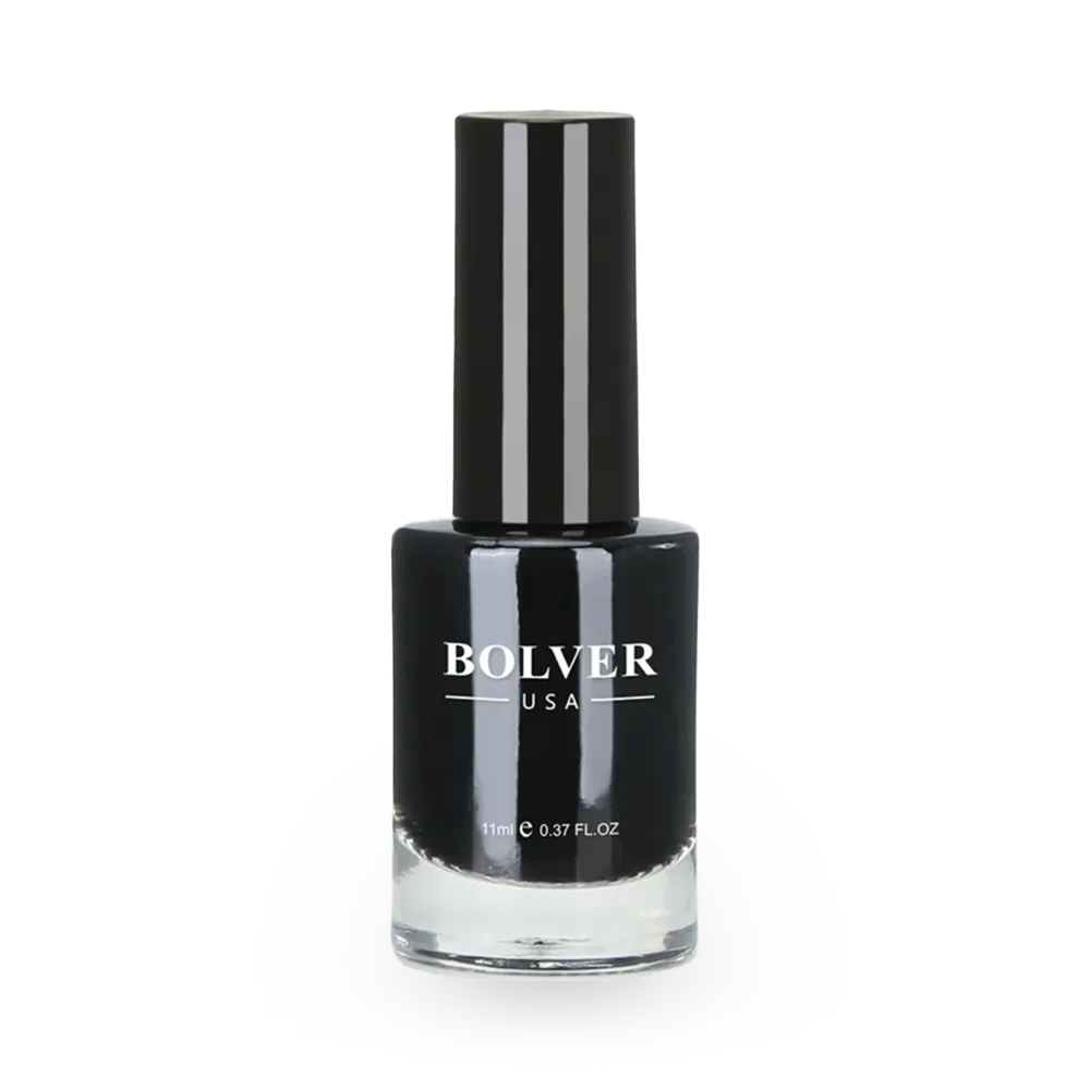Bolver USA Nail Polish - 619 Black thumbnail 1