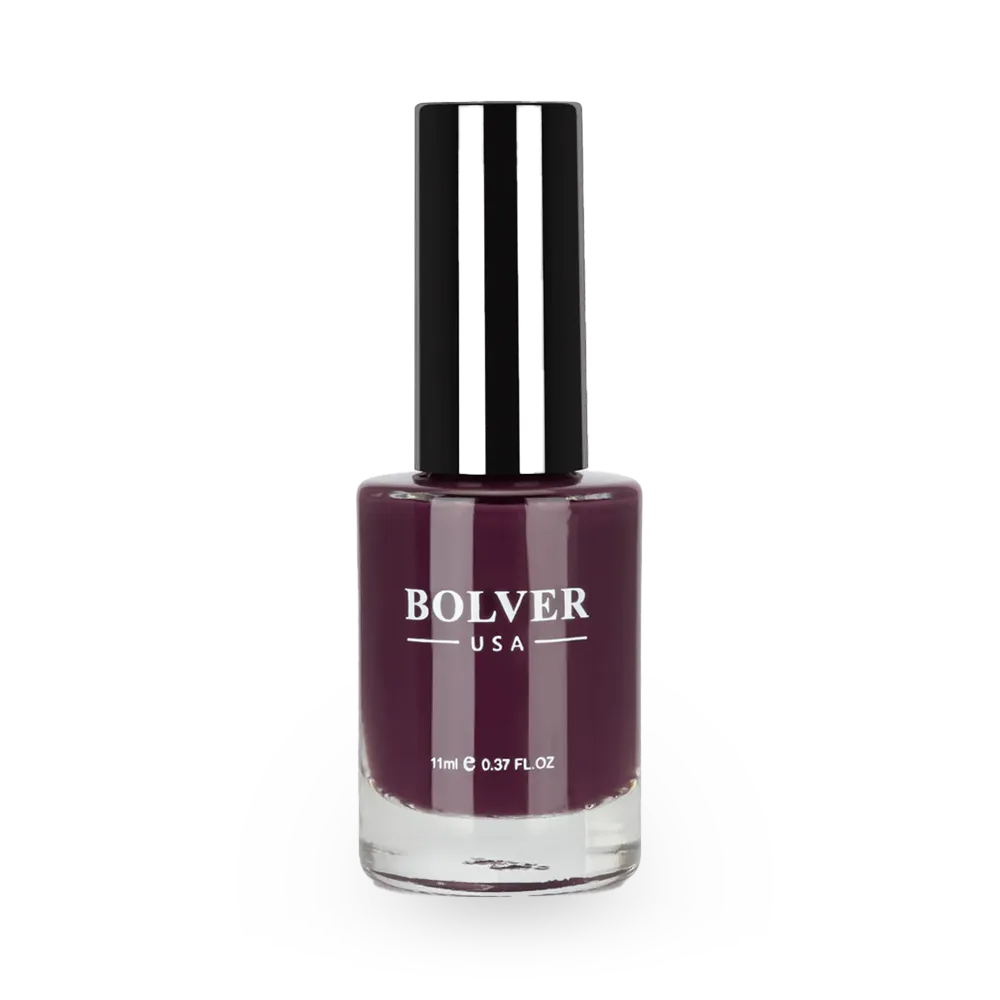 Bolver USA Nail Polish - 714 Burgundy thumbnail 1