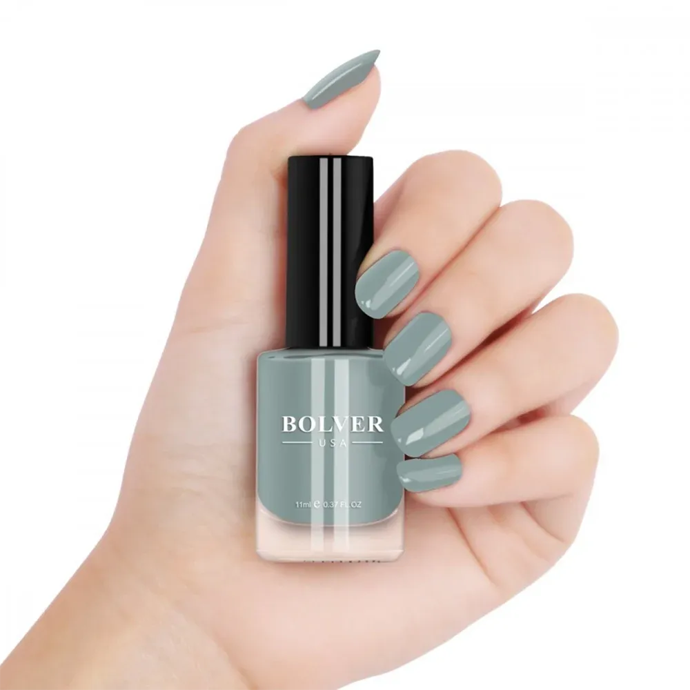 Bolver USA Nail Polish - 665 Dark Blue thumbnail 2