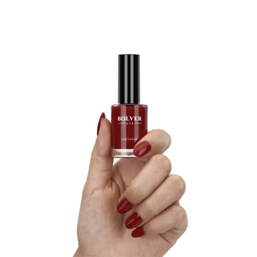 Bolver USA Nail Polish - 772 Shiny Red thumbnail 2