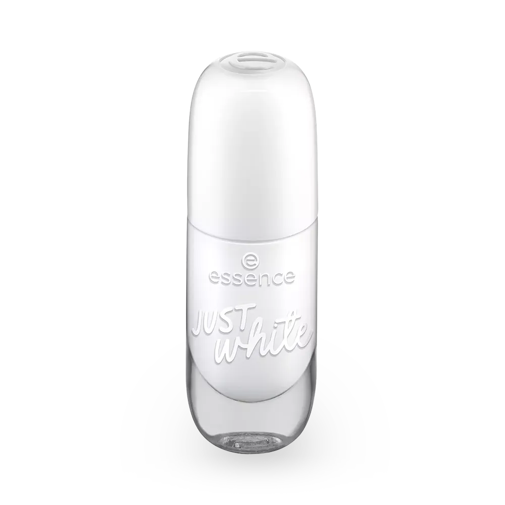 essence Gel Nail Colour - 33 Just White (8 ml) thumbnail 1