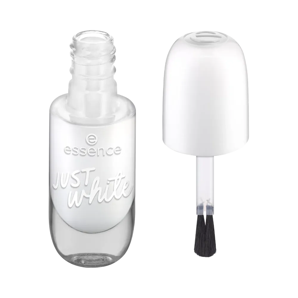 essence Gel Nail Colour - 33 Just White (8 ml) thumbnail 2