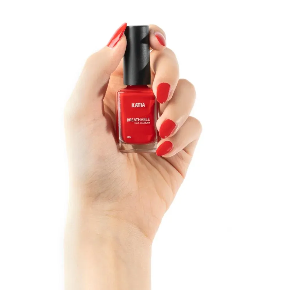 Katia Breathable Nail Lacquer - K587 Lava (11 ml ) thumbnail 2