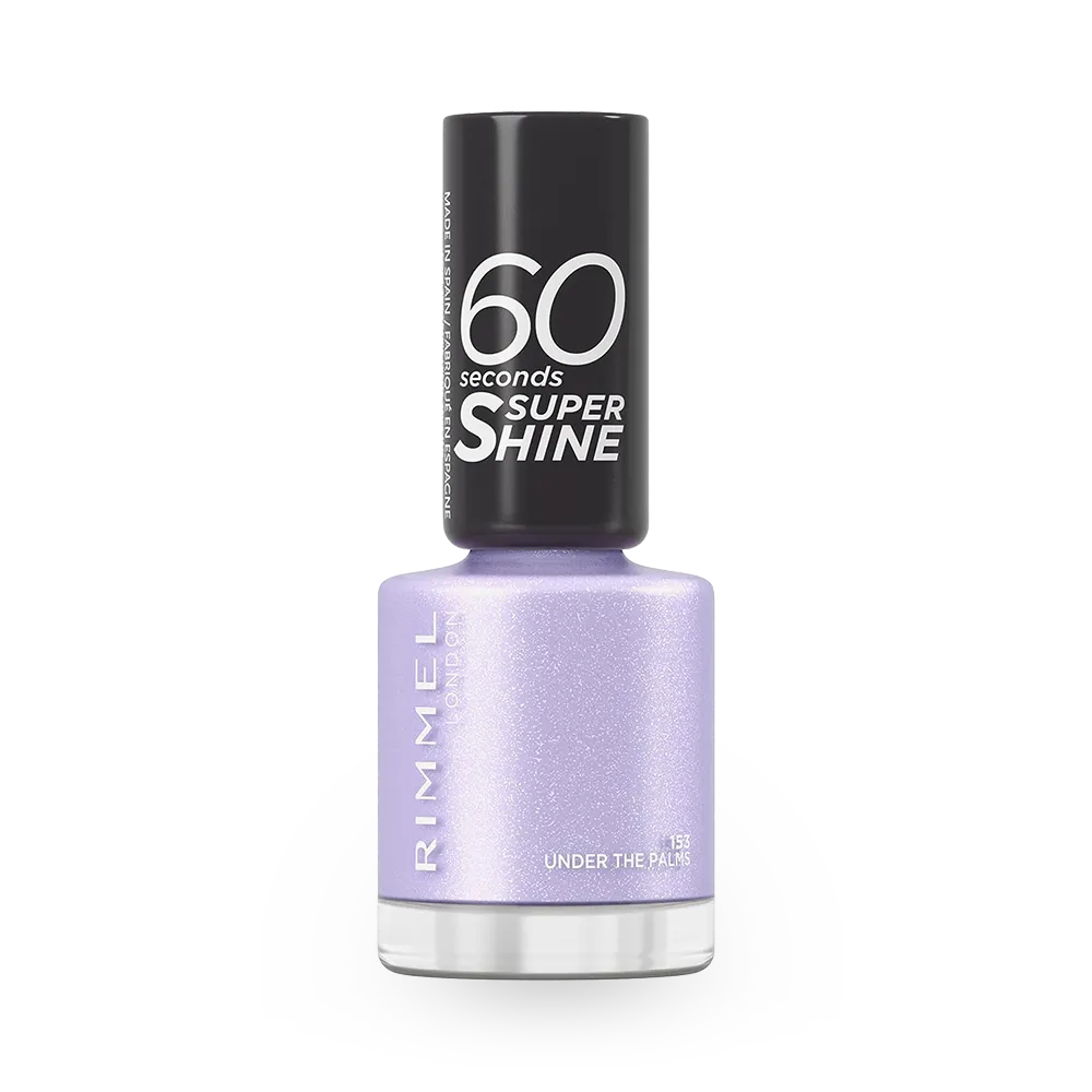 Rimmel London 60 Seconds Super Shine Nail Polish - 153 Under The Palms (8 ml) thumbnail 1