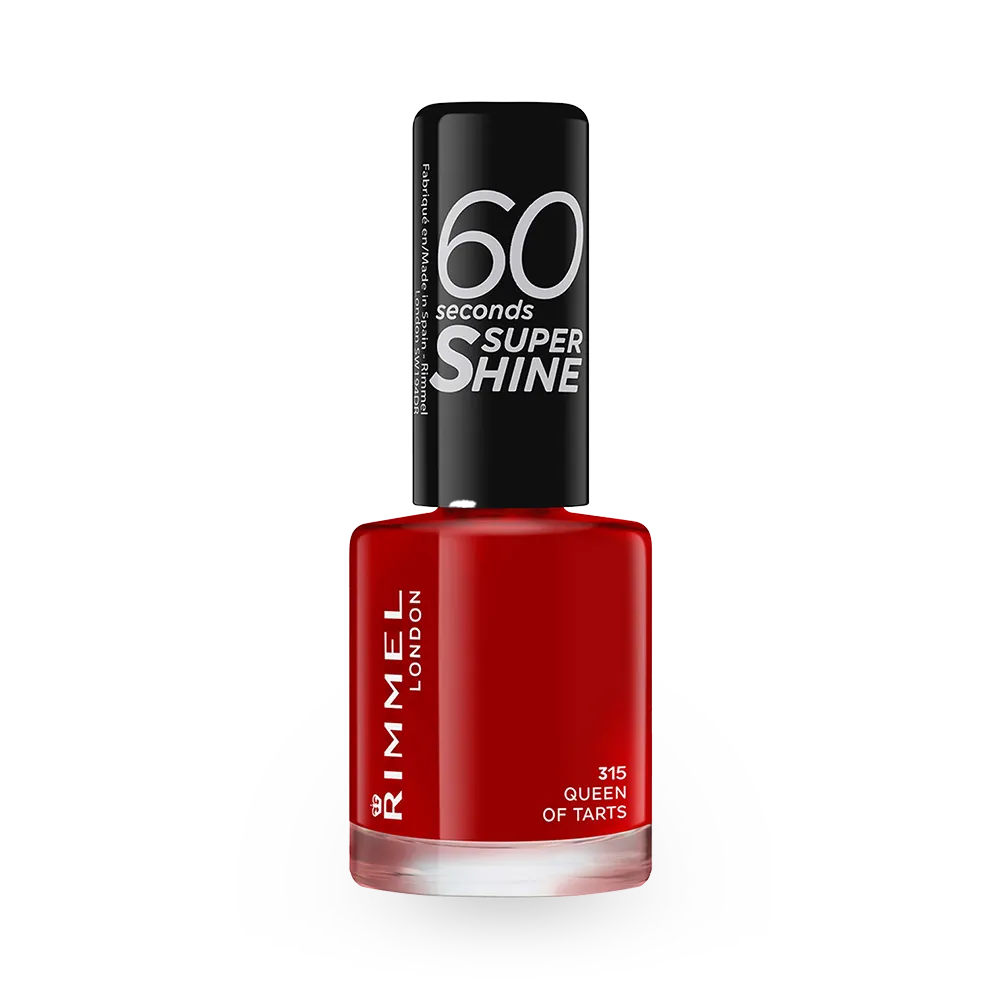 Rimmel London 60 Seconds Super Shine Nail Polish - 315 Queen Of Tarts (8 ml) thumbnail 1