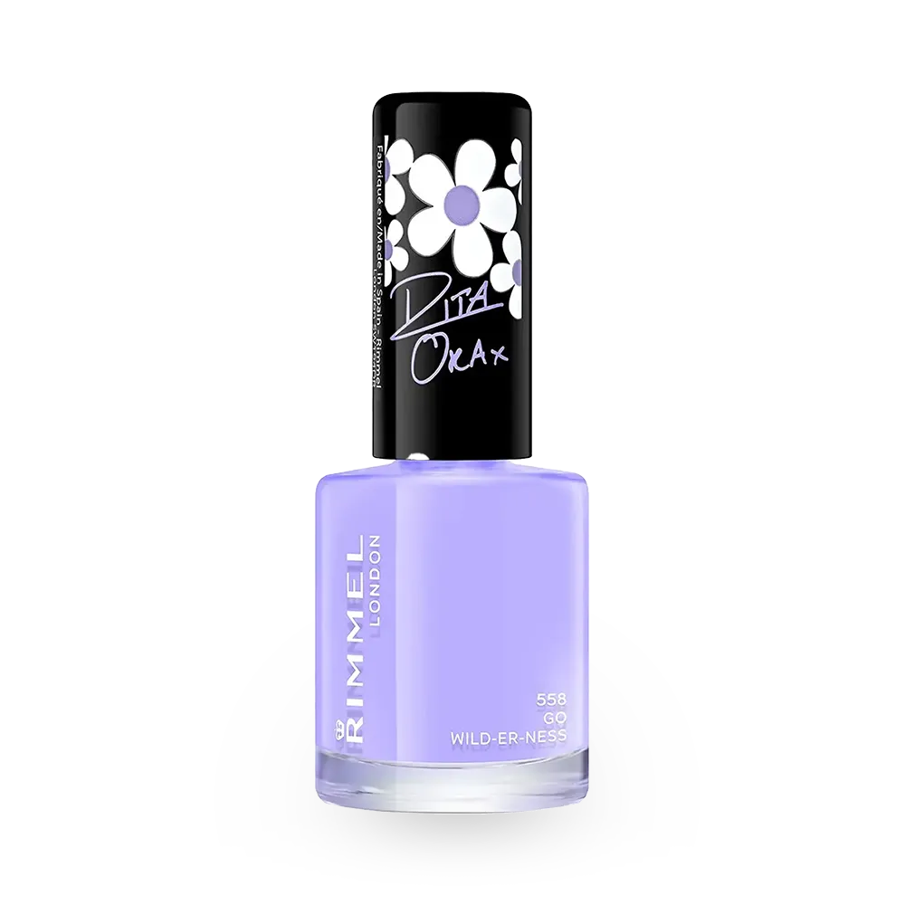 Rimmel London 60 Seconds Super Shine Nail Polish - 558 Go Wild-Er-Ness (8 ml) thumbnail 1