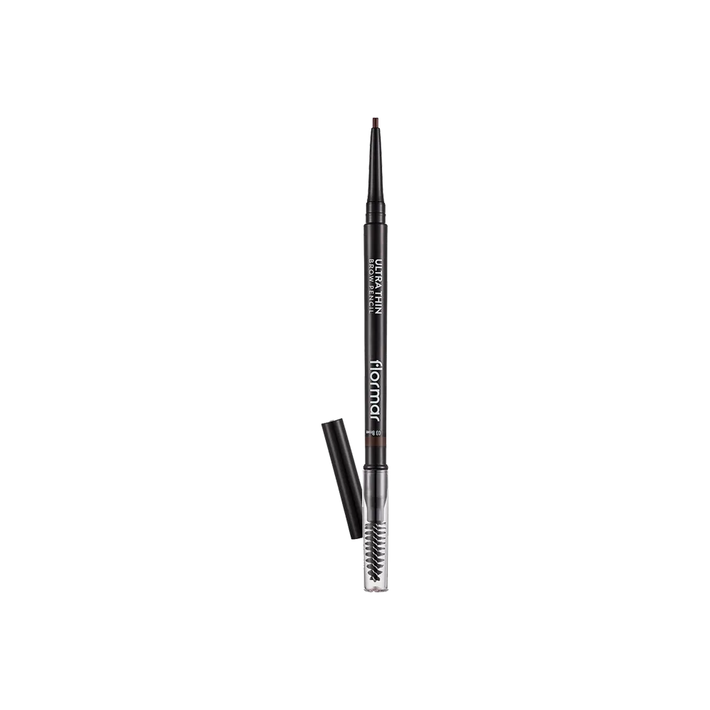 Flormar Ultra Thin Brow Pencil - 03 Brown (0.14 g) thumbnail 1