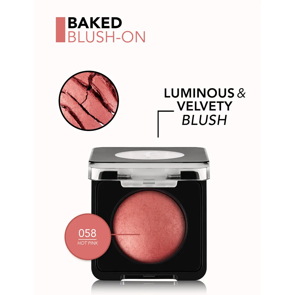 Flormar Baked Blush-On - 058 Hot Pink thumbnail 3