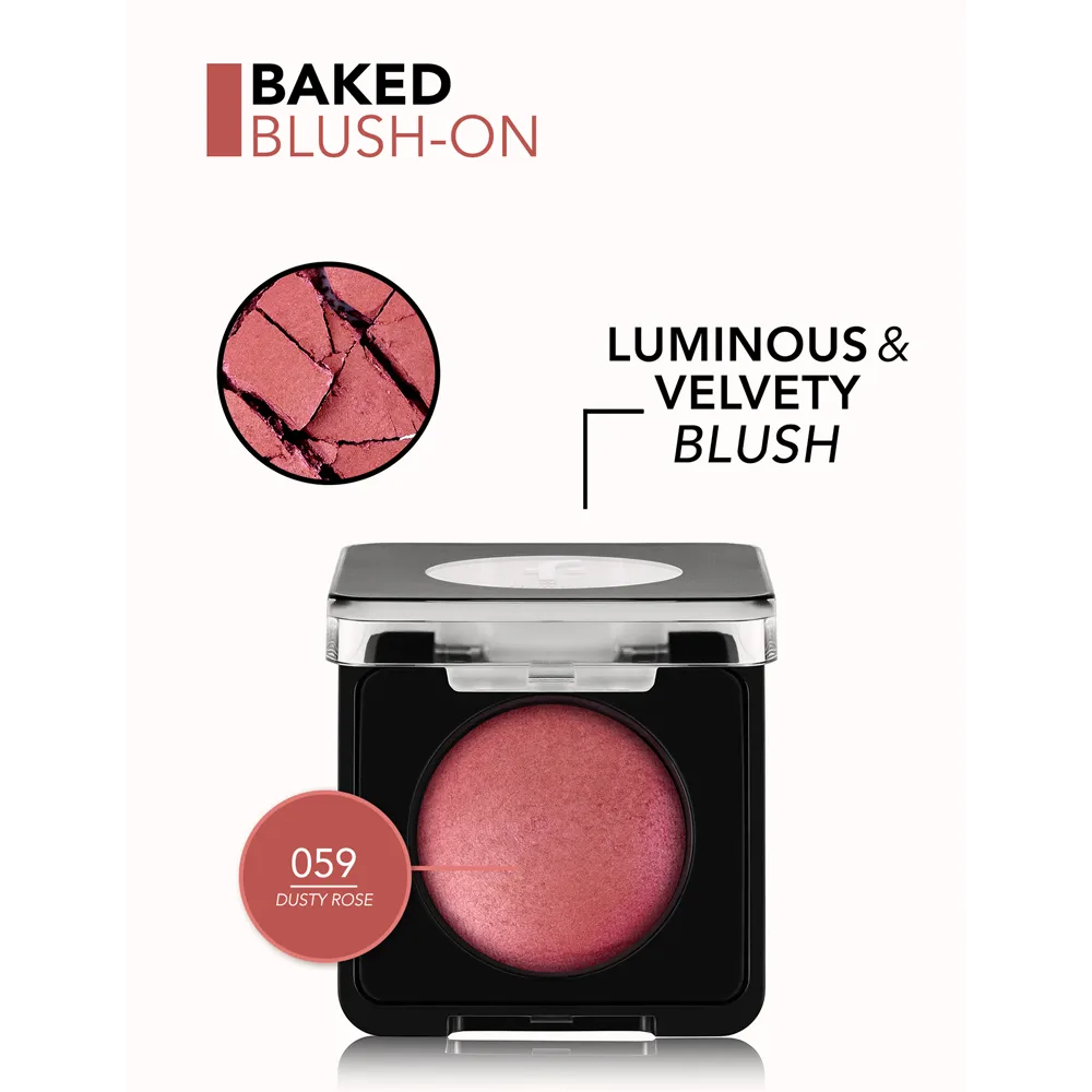 Flormar Baked Blush-On - 059 Dusty Rose thumbnail 3