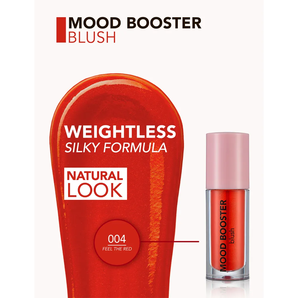 Flormar Mood Booster Blush - 004 Feel The Red thumbnail 3