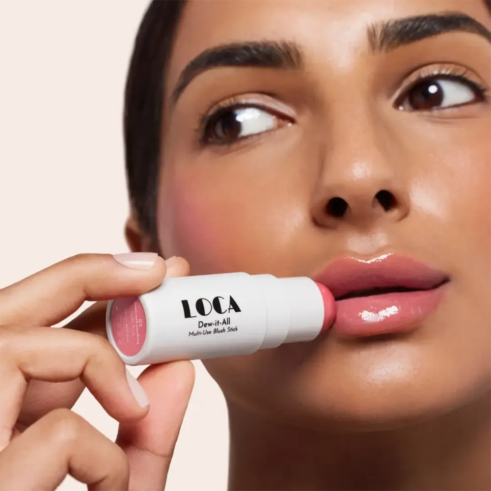 LOCA Dew-It-All Multi-Use Blush Stick - 01 Totally Fine thumbnail 3