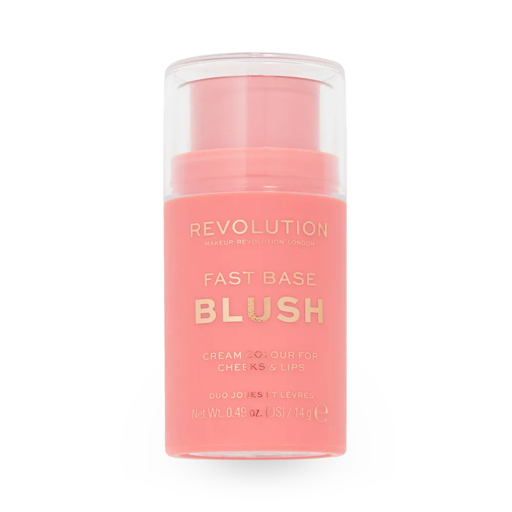 Makeup Revolution Fast Base Blush Stick - Peach thumbnail 1