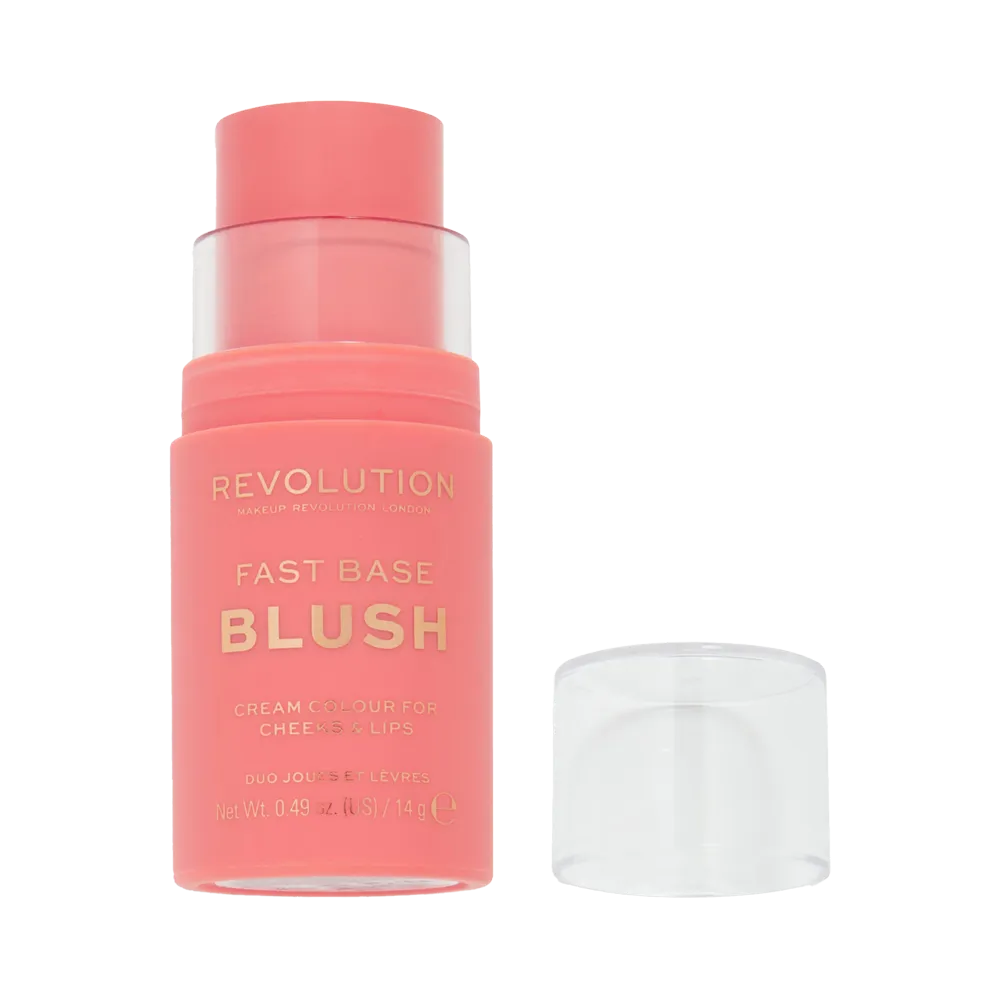 Makeup Revolution Fast Base Blush Stick - Peach thumbnail 2