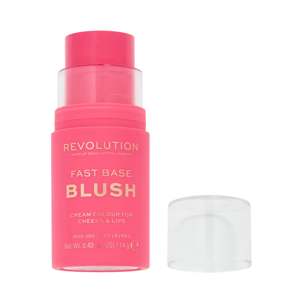 Makeup Revolution Fast Base Blush Stick - Rose thumbnail 2