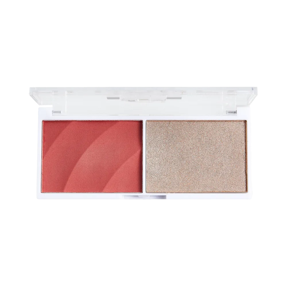 Makeup Revolution Relove Colour Play Blushed Duo - Cute thumbnail 2