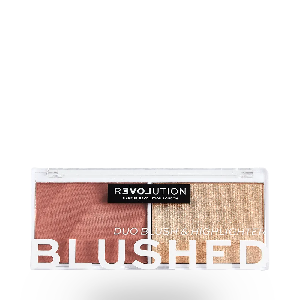 Makeup Revolution Relove Colour Play Blushed Duo - Kindness thumbnail 1