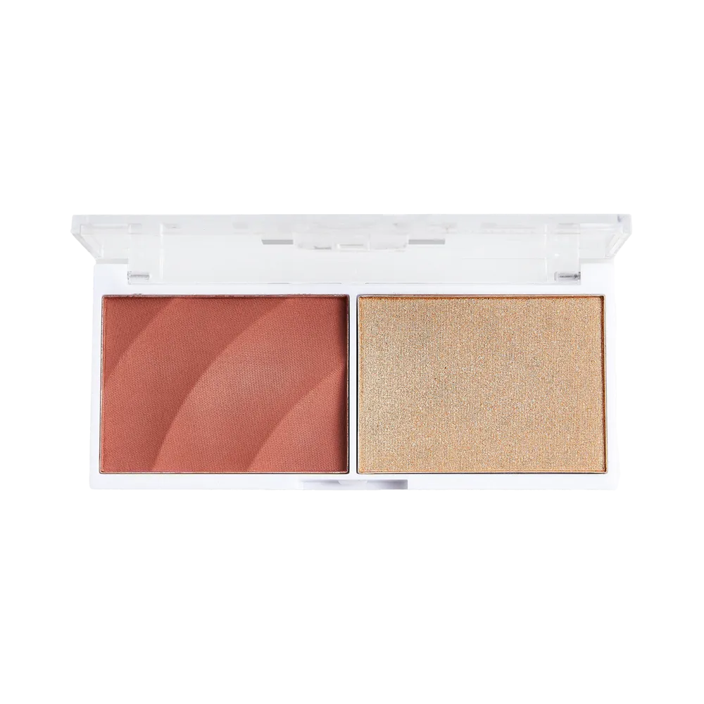 Makeup Revolution Relove Colour Play Blushed Duo - Kindness thumbnail 2