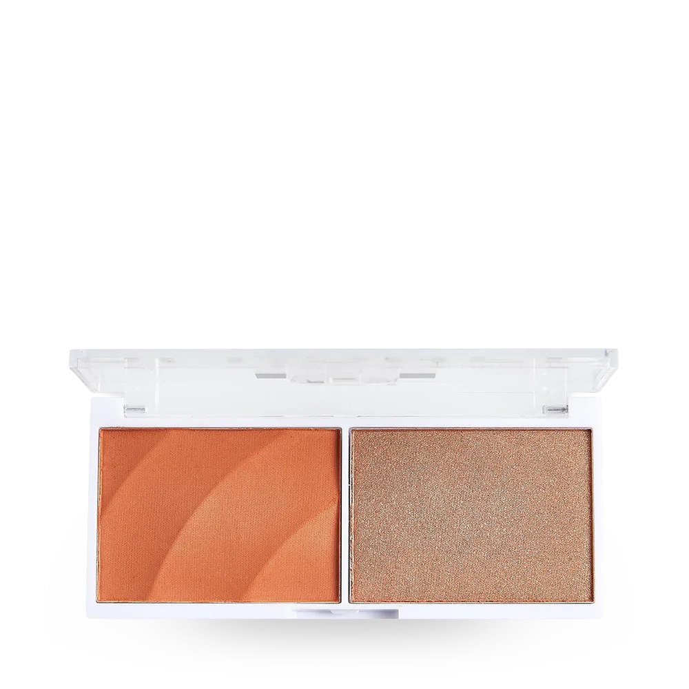 Makeup Revolution Relove Colour Play Blushed Duo Queen - 5.8 g thumbnail 1