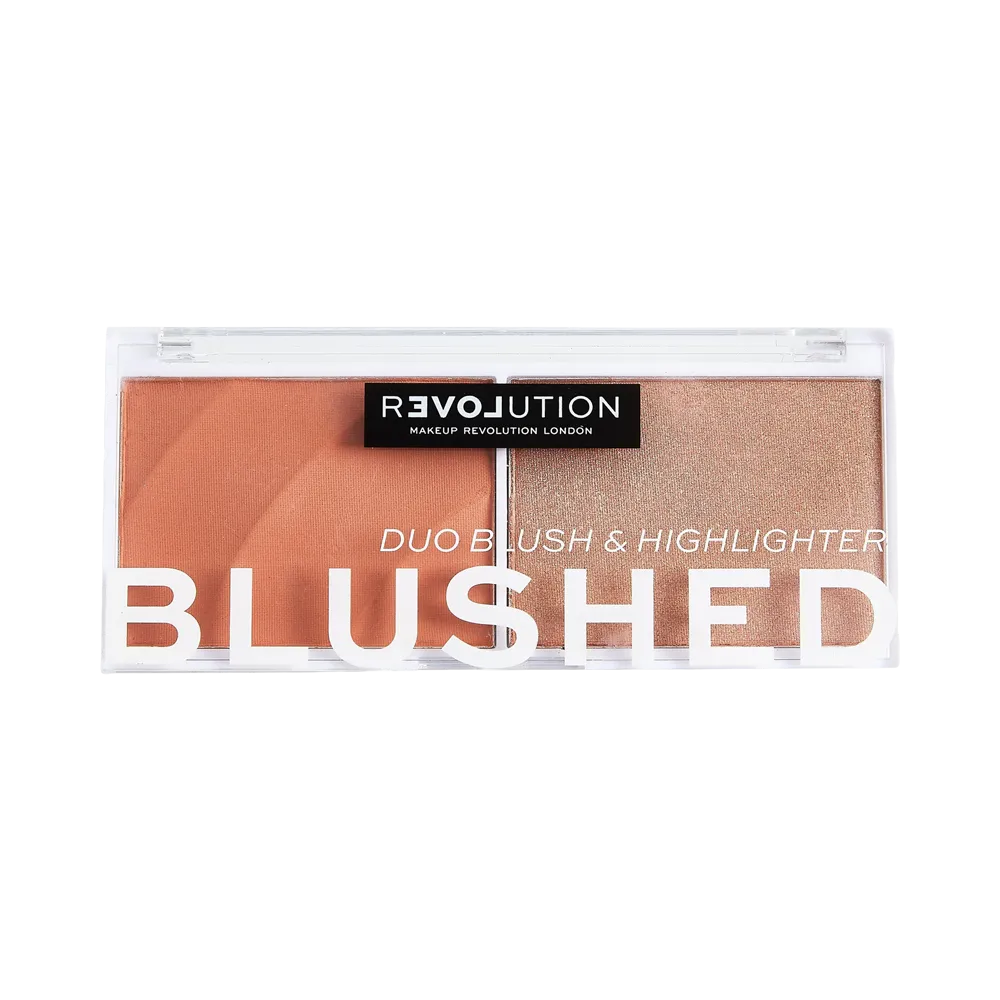 Makeup Revolution Relove Colour Play Blushed Duo Queen - 5.8 g thumbnail 2