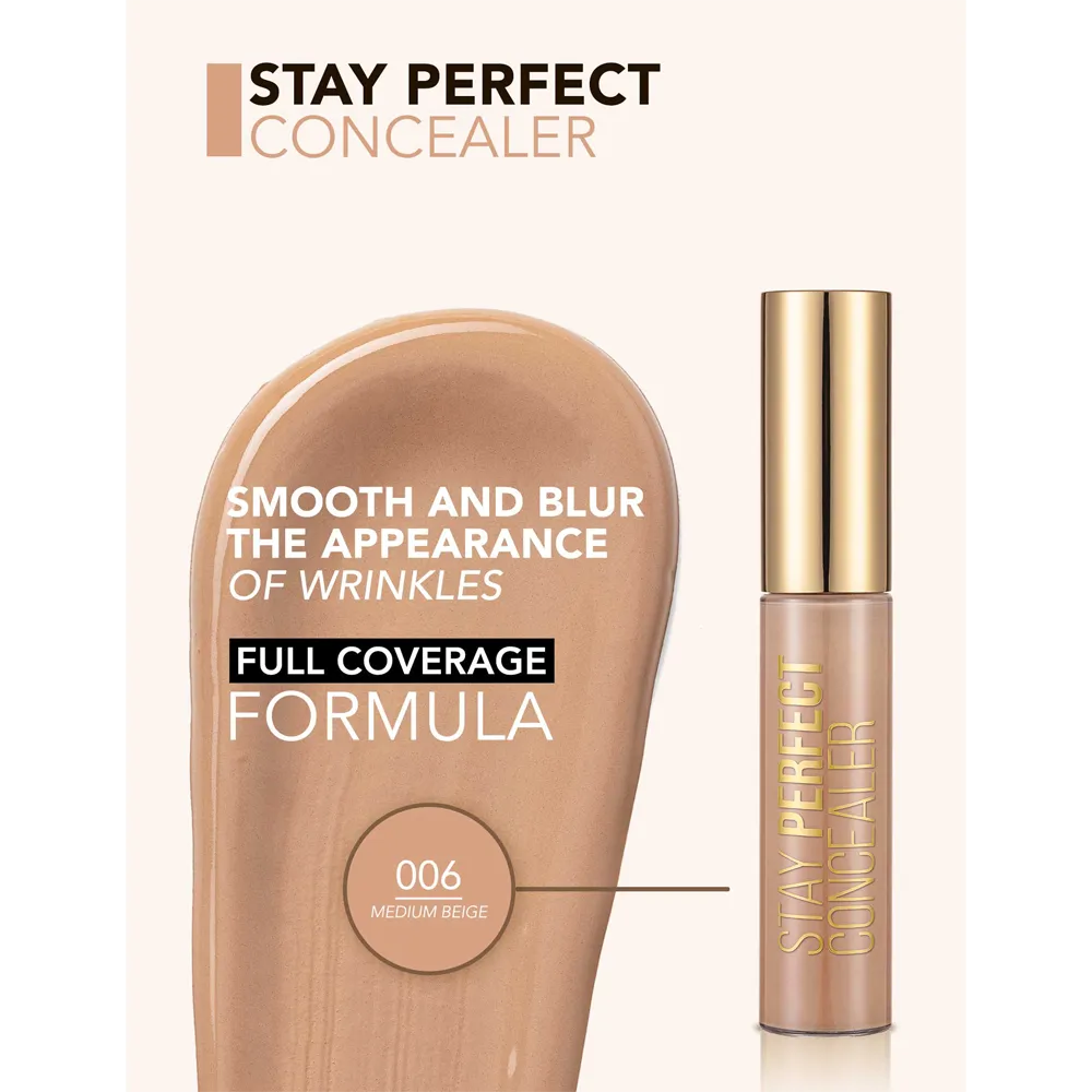 Flormar Stay Perfect Concealer - 006 Medium Beige (12.5 ml) thumbnail 2