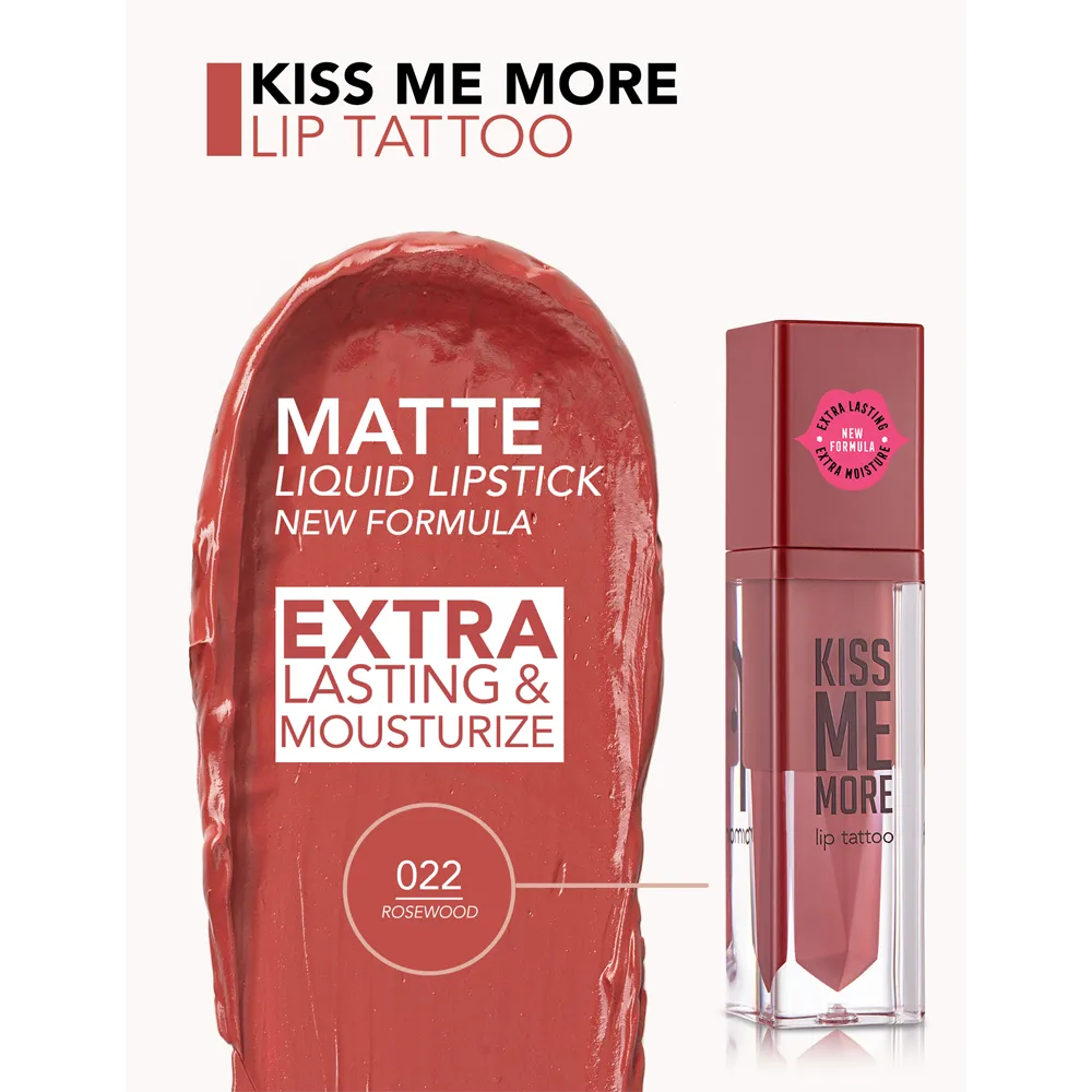 Flormar Kiss Me More Lip Tattoo - 022 Rosewood thumbnail 2