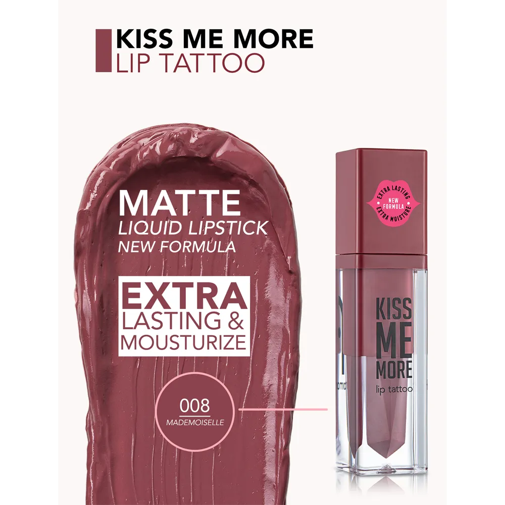 Flormar Kiss Me More Lip Tattoo - 008 Mademoiselle thumbnail 2