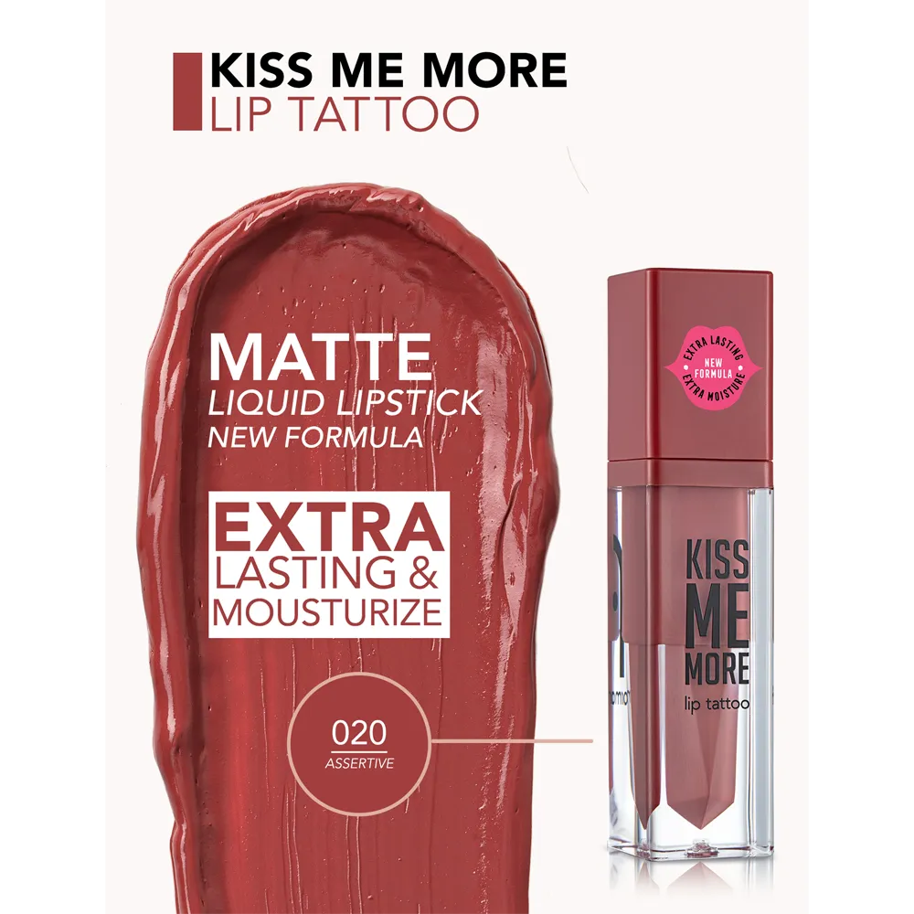 Flormar Kiss Me More Lip Tattoo - 020 Assertive thumbnail 2