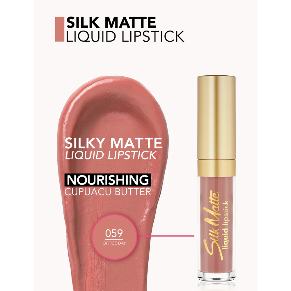 Flormar Silk Matte Liquid Lipstick - 059 Office Day thumbnail 2