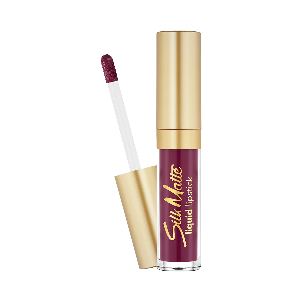 Flormar Silk Matte Liquid Lipstick - 015 Pretty Plum (4.5 ml) thumbnail 1