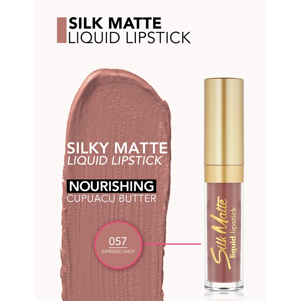 Flormar Silk Matte Liquid Lipstick - 057 Expresso Shot thumbnail 2