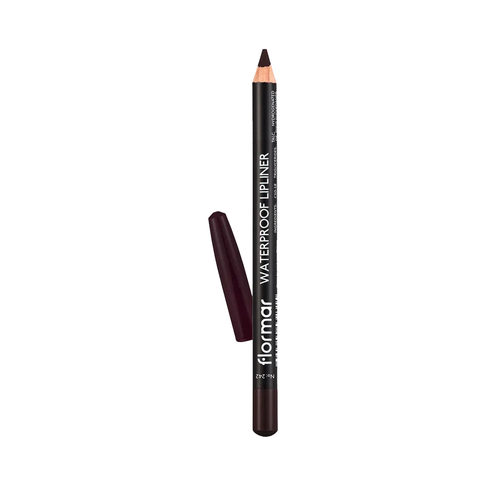 Flormar Waterproof Lipliner - 242 Deep Bordeaux (4.45 g) thumbnail 1