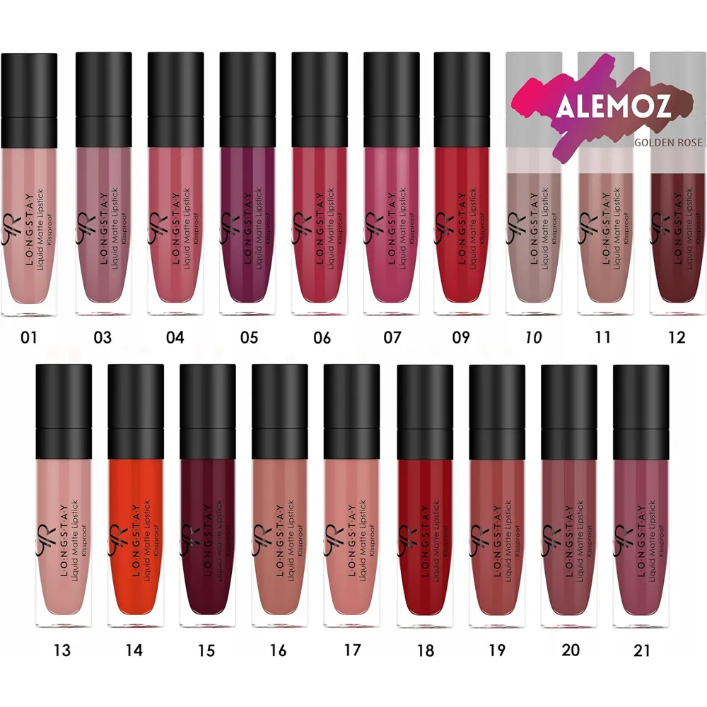 Golden Rose Mini Longstay Liquid Matte Lipstick - 22 thumbnail 3