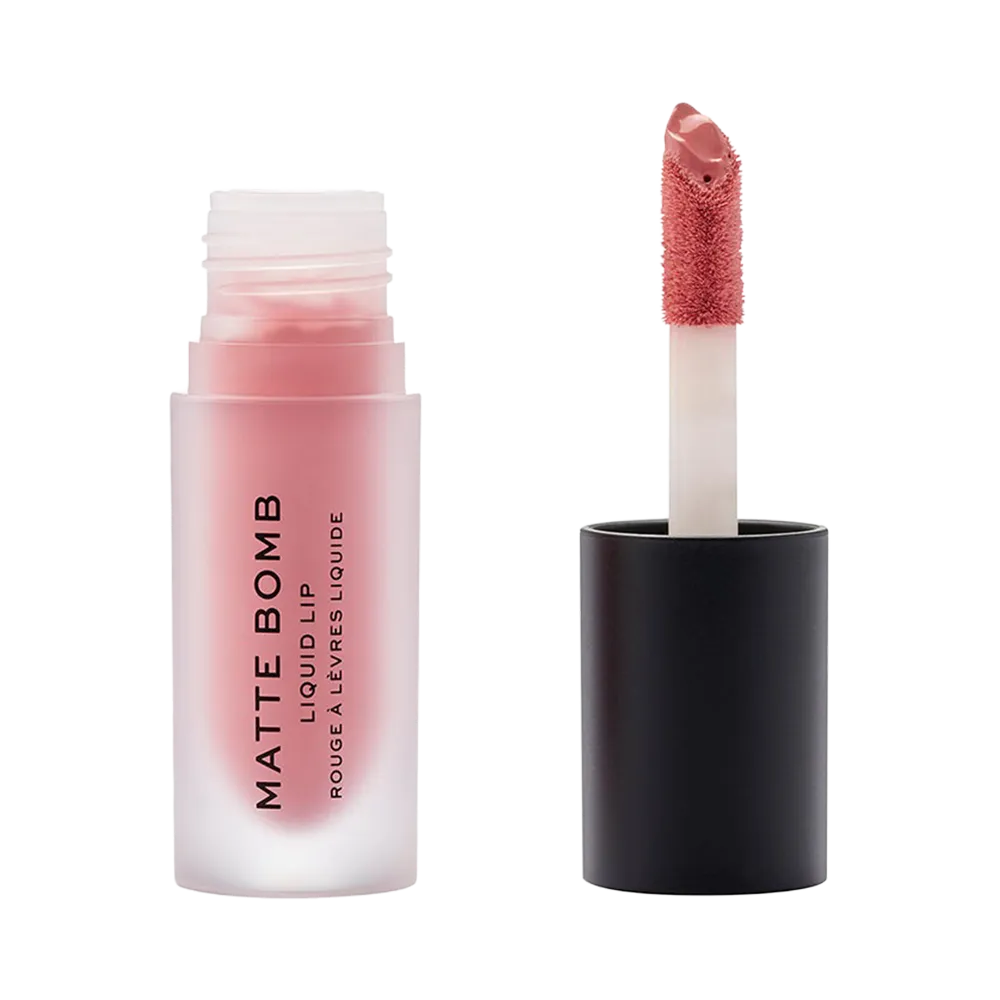 Makeup Revolution Matte Bomb Liquid Lipstick - Pink Bunny thumbnail 2